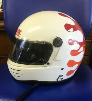 Vintage Simpson Racing Helmet Size 7 1/2