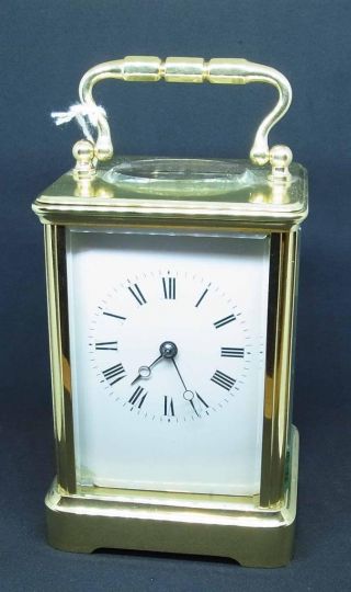 A Lovely English Brass Striking Carriage Clock Ref Loot321