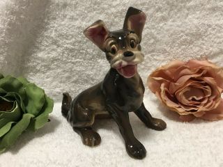 Rare Mcp Disney " Tramp " Figure - From " Lady And The Tramp " 1955 Movie - Aust Pottery