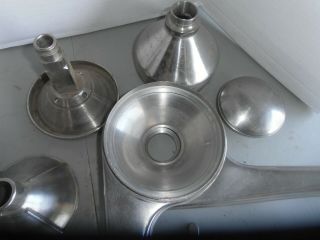 Vintage DeLaval Stainless Steel Cream Separator Bowl and Hardware 5