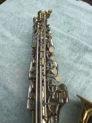 Vintage 1967 Era Conn Brass Alto Saxophone Very Complete With Case 5