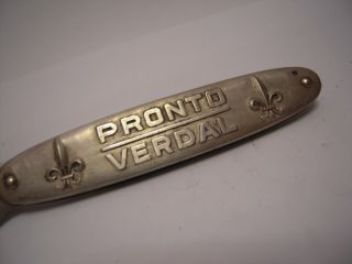 Vintage PRONTO VERDAL Swiss Made Watch Case Opener Knife 4
