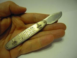 Vintage PRONTO VERDAL Swiss Made Watch Case Opener Knife 5