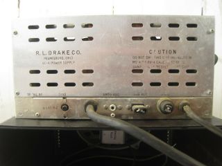 Vintage R L Drake Model MS - 4 Speaker AC - 4 Power Supply 4