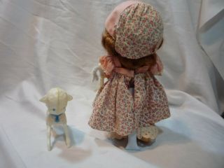 vintage vogue strung ginny doll mary lamb 1951 - ginny doll with her lamb 4