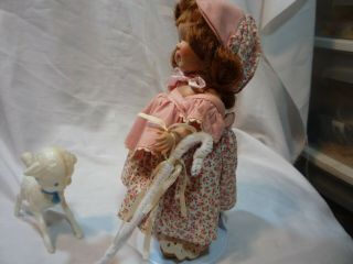 vintage vogue strung ginny doll mary lamb 1951 - ginny doll with her lamb 8