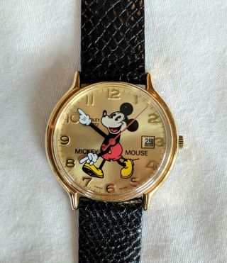 Vintage Mickey Mouse Bradley Watch 50 Years Limited Edition - Men 