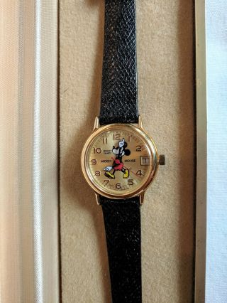 Vintage Mickey Mouse Bradley Watch 50 Years Limited Edition - Women 