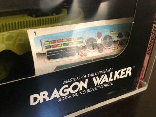 vintage 1983 Masters of the Universe DRAGON WALKER AFA U 85 NM,  MOTU - 6