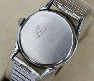 Vintage Eloga Swiss Incabloc 17 Jewel Day/Date Mens Wrist Watch Runs 3