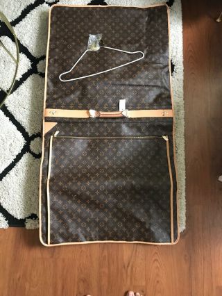 Vintage Louis Vuitton Suit & Garment Bag