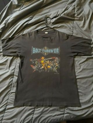 Bolt Thrower Rare Vintage T - Shirt L