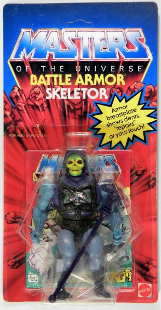 Mattel Motu He - Man Masters Of The Universe Vintage Battle Armor Skeletor C - 8