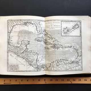 RARE 1780 COMPLETE WORLD ATLAS 50 MAPS AMERICA,  ASIA,  AFRICA,  TEXAS 4