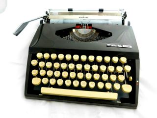Vintage German Adler Tippa S Portable Type Writer
