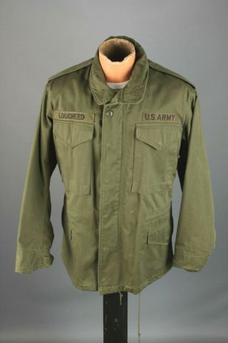 Vtg Nos 1967 Vietnam War Us Army M - 65 Field Jacket S Short 60s 7408
