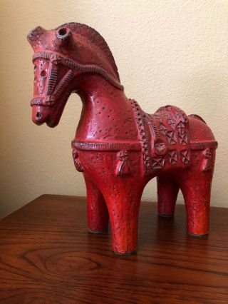 aldo londi bitossi Horse RARE Flame Red NoCHIPS 3