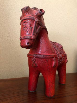 aldo londi bitossi Horse RARE Flame Red NoCHIPS 4