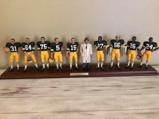 Green Bay Packers 1966 Champion Team Figurine Made By Danbury Rare