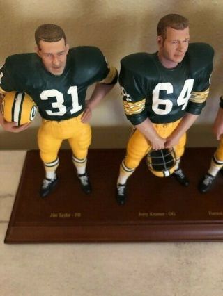 Green Bay Packers 1966 Champion Team Figurine Made By Danbury RARE 2