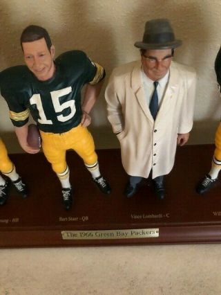 Green Bay Packers 1966 Champion Team Figurine Made By Danbury RARE 4