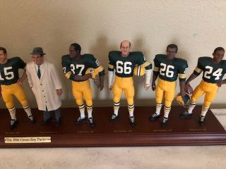 Green Bay Packers 1966 Champion Team Figurine Made By Danbury RARE 7