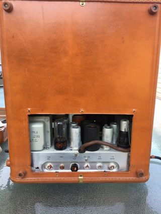 Vintage Ampex 601 Tube Reel - To - Reel Portable Tape Player / Recorder 71019d 3