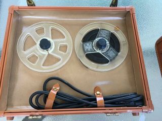 Vintage Ampex 601 Tube Reel - To - Reel Portable Tape Player / Recorder 71019d 9