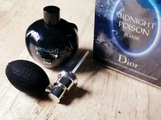 Midnight Poison Elixir Christian Dior Edp Spray 50 Ml 1.  7 Oz,  Vintage,  Very Rare