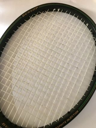 Vintage Dunlop Max 200G Tennis Racquet With Cover John McEnroe Graphite England 4