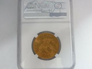 NGC 1899 AU 58 Rare US $10 American Coronet AU58 Gold Eagle Ten Dollar Coin 2