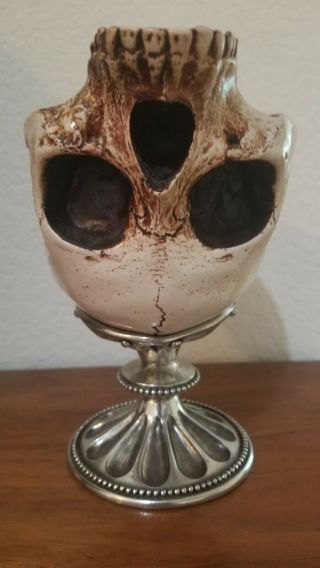 Alchemy Gothic Lord Byron Skull Goblet RARE 2