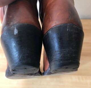 Vintage Mens size 9 1/2 D TONY LAMA 6421 Cowboy Western Buckaroo Tall Boots USA 4