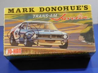 Jo - Han Mark Donohue 1970 Amc Javelin Trans - Am Race Car 1/25 Model Car Kit