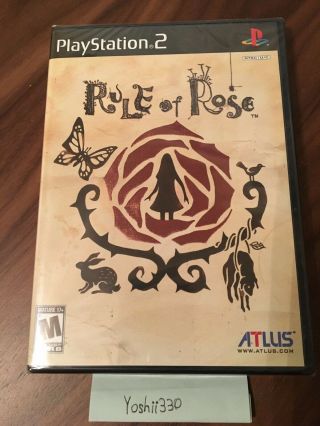 Rare Rule Of Rose Ps2 Us Version