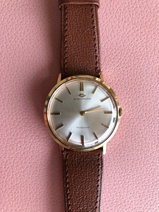 Vintage Automatic Gold Movado Kingmatic Swiss