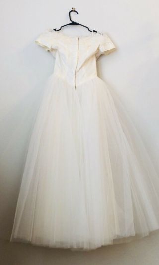 Vintage 50’s cahill Of beverly hills Wedding Dress 3