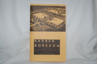 Vtg Barbed Boredom Souvenir Book Stalag Luft Iv Charles G.  Janis Book Reprint