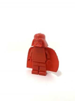 Lego Star Wars Prototype Red Type 1 Darth Vader Helmet Authentic Rare