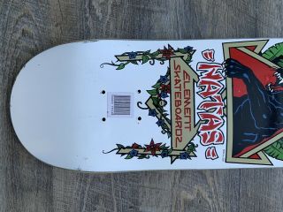 Vintage Natas Kaupas Element Skateboard Deck Santa Cruz SMA 3