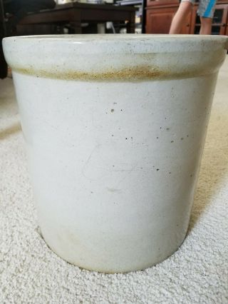 Vintage Red Wing 3 Gallon Crock Stoneware Pottery Antique 4