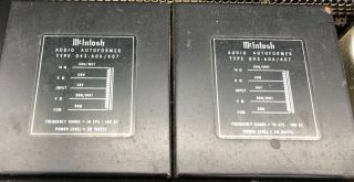 McIntosh MC 2505 Stereo Power Amplifier Vintage 5