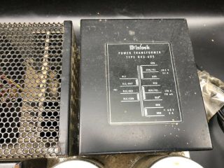 McIntosh MC 2505 Stereo Power Amplifier Vintage 6