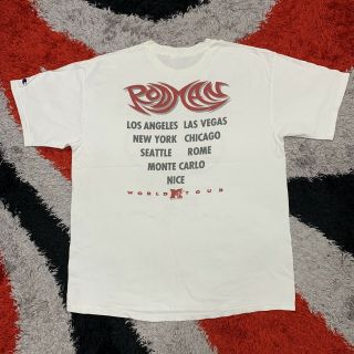 Vintage 1996 Dennis Rodman MTV World Tee T - Shirt XLARGE 90s Champion 2