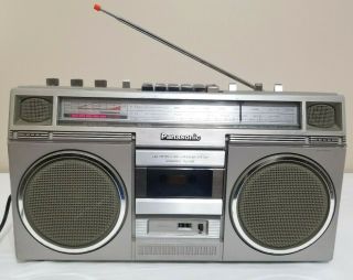 Vintage Panasonic Rx - 5030 Am/fm Stereo Cassette Radio Boombox