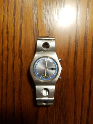 Vintage seiko Chronograph Single Register Cal.  6139 Stainless Steel Automatic 3