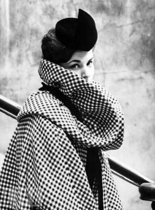 VTG F/W 1960 Pierre Cardin Haute Couture Beige Silk Brocade Tent Evening Coat 9