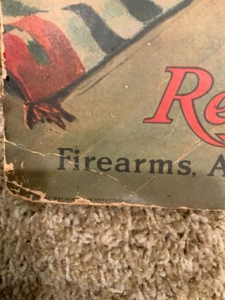 RARE 1927 Remington Arms Advertising Poster 4