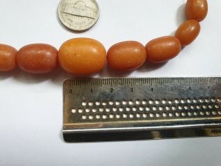ANTIQUE NATURAL BALTIC AMBER BEADS REAL OLD AMBER 23 grams 老琥珀 (No.  J2) 10