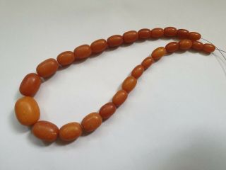 Antique Natural Baltic Amber Beads Real Old Amber 23 Grams 老琥珀 (no.  J2)